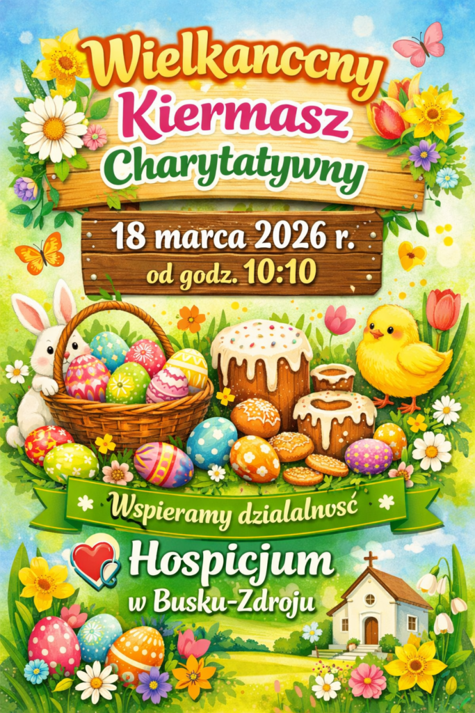 Kiermasz Wielkanocny w naszej szkole.